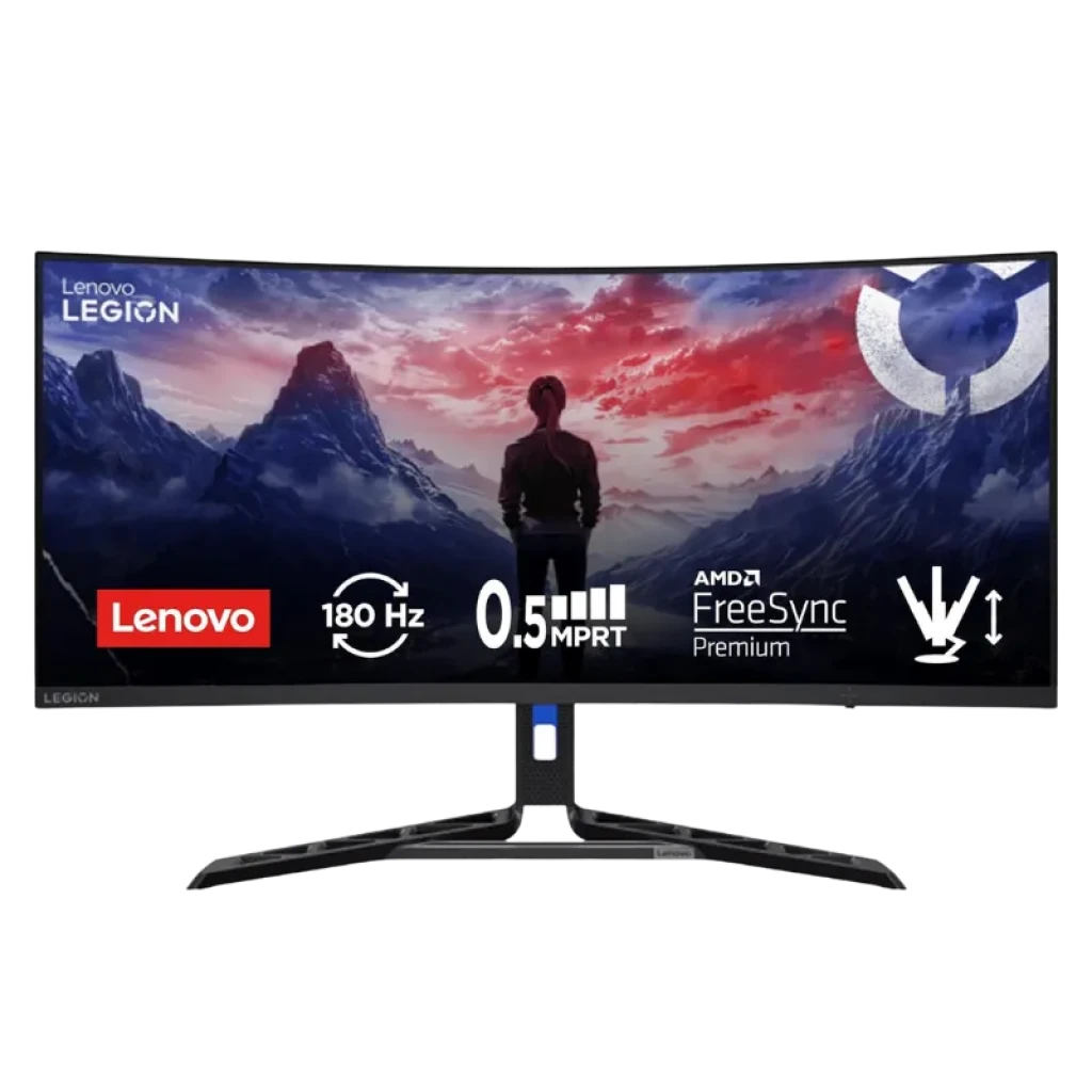 Lenovo Legion R34w-30 34 pulgadas WQHD VA Curvo 180 Hz FreeSync Premium Monitor Gaming