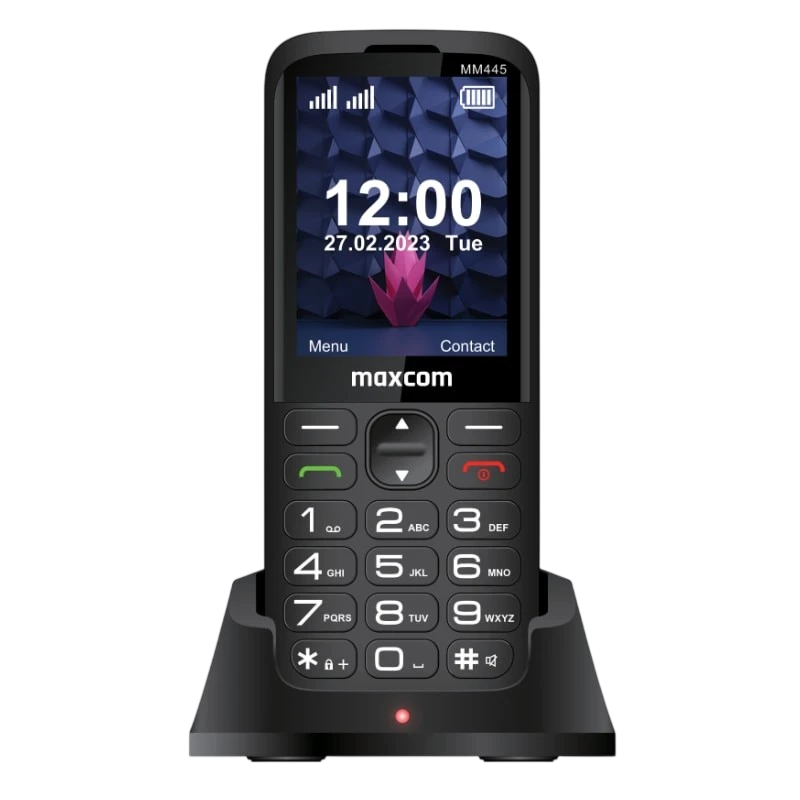 Maxcom Comfort MM445 L 2.8' 4G Dual SIM 1700 mAh Botón SOS Negro