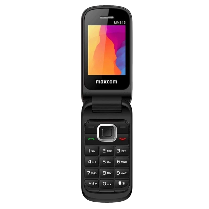 Maxcom Comfort MM815 2.4' Dual SIM 2G Botón SOS Tapa Negro