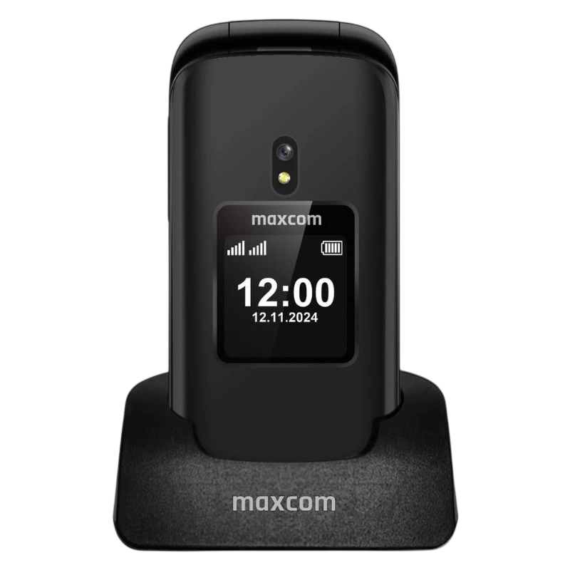 Maxcom MM834 2.4' 4G Dual SIM Botón SOS 1000 mAh Negro