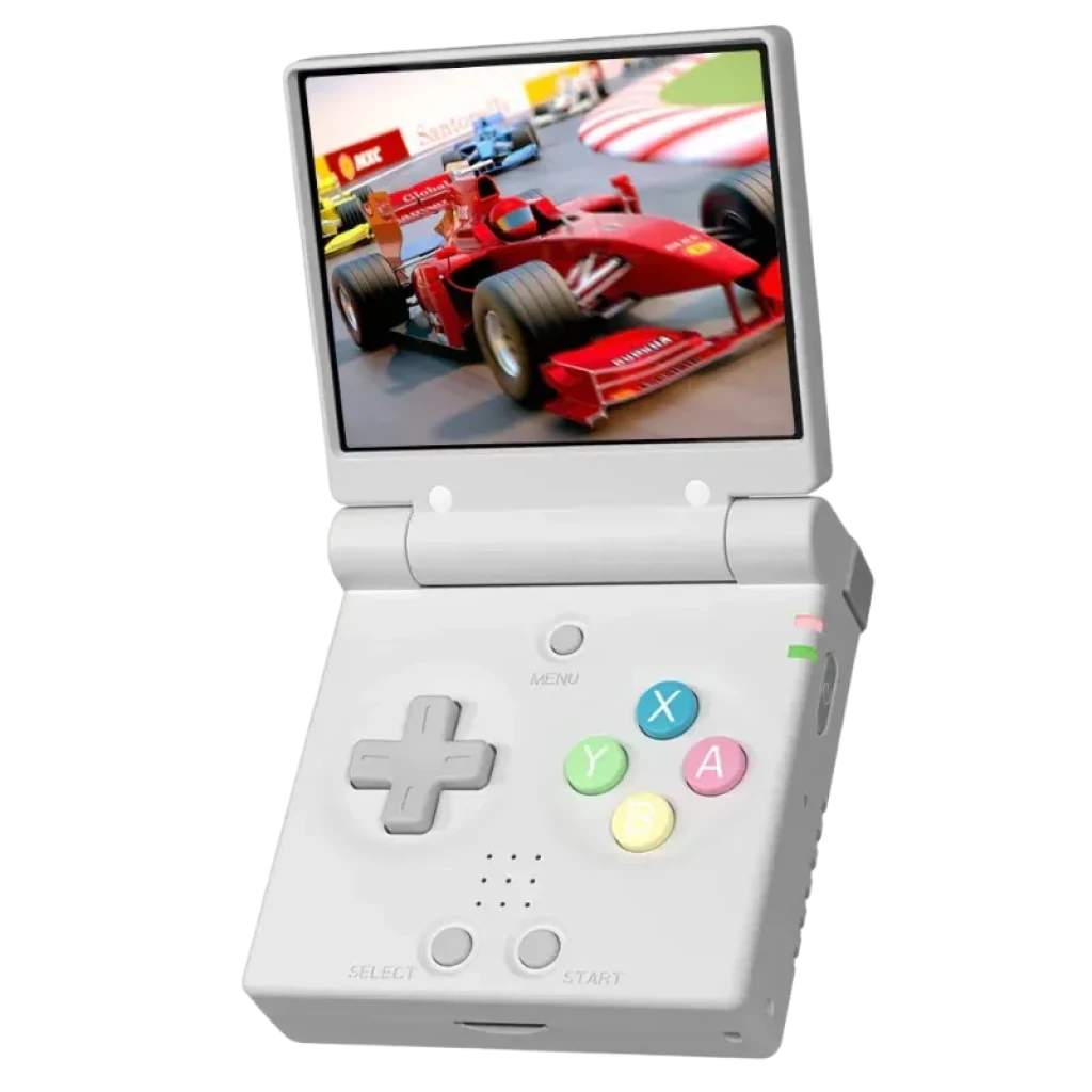 Miyoo Mini Flip Blanco 64 GB WiFi Consola Retro Portátil