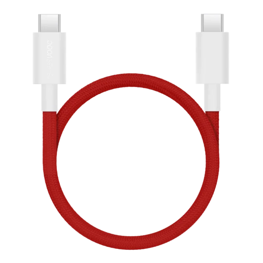OnePlus Magnetic Cable Tipo C a Tipo C 120cm Rojo
