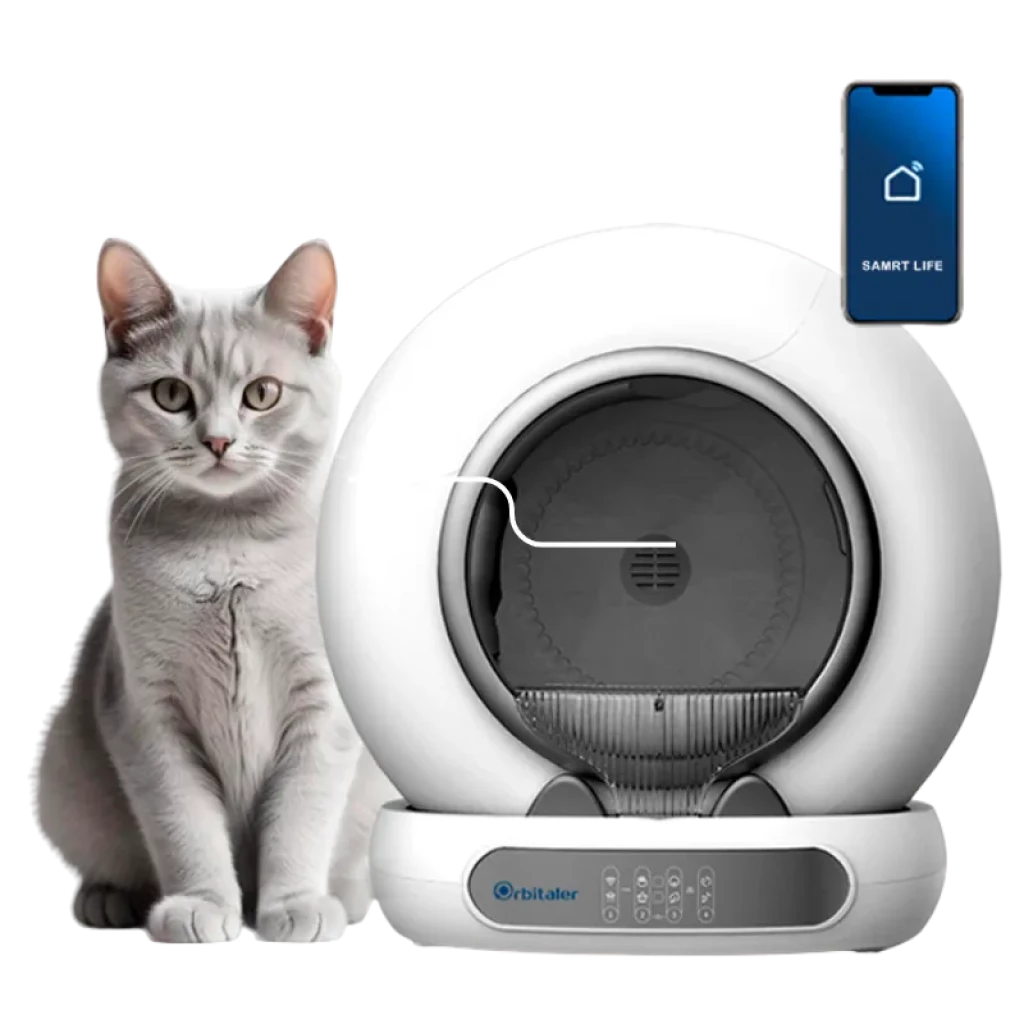 Orbitaler Yupiter AstroClean 6700 Smart Litter Ultra Compact Arenero Autolimpiable
