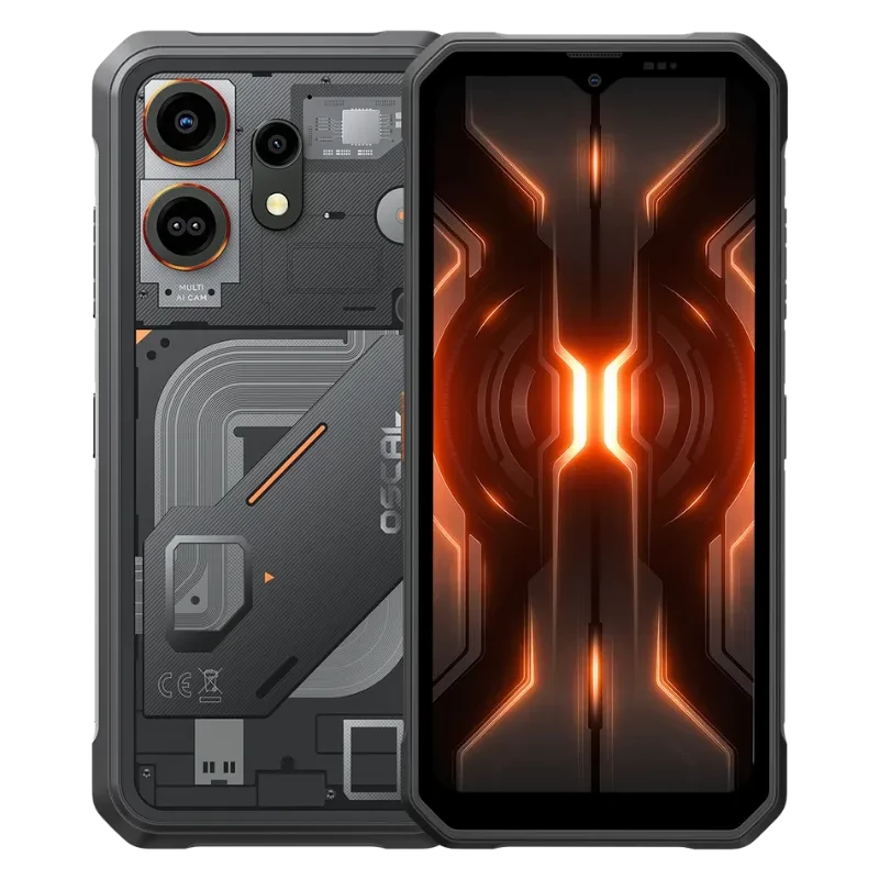 Oscal Marine 3 256GB Negro Pantalla de 6.56' 8 GB de RAM Cámara de 16 Mpx