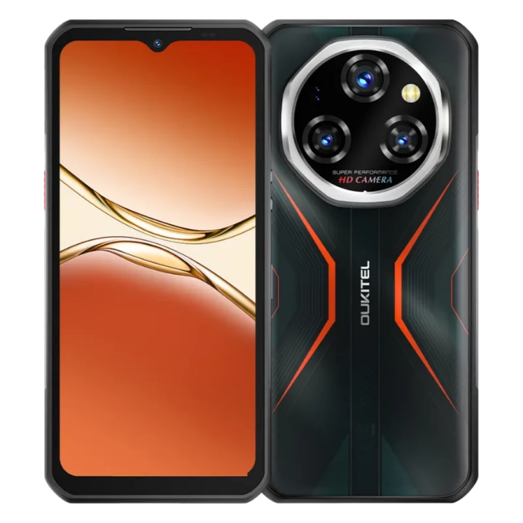 Oukitel WP55S 512 GB Naranja Rugged 12 GB de RAM Carga rápida 33W