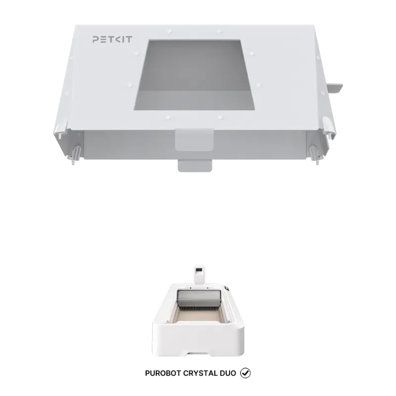 PETKIT Front Entry Hood para PETKIT Purobot Crystal Duo
