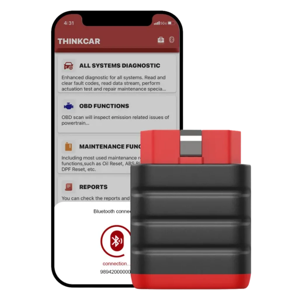 Thinkcar Thinkdiag Mini Escáner OBD2 Bluetooth para Coche