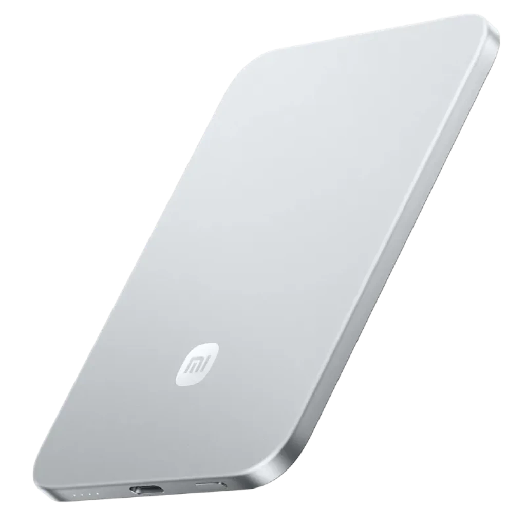 Xiaomi UltraThin Magnetic Power Bank 5000 15W Plata 5000 mAh