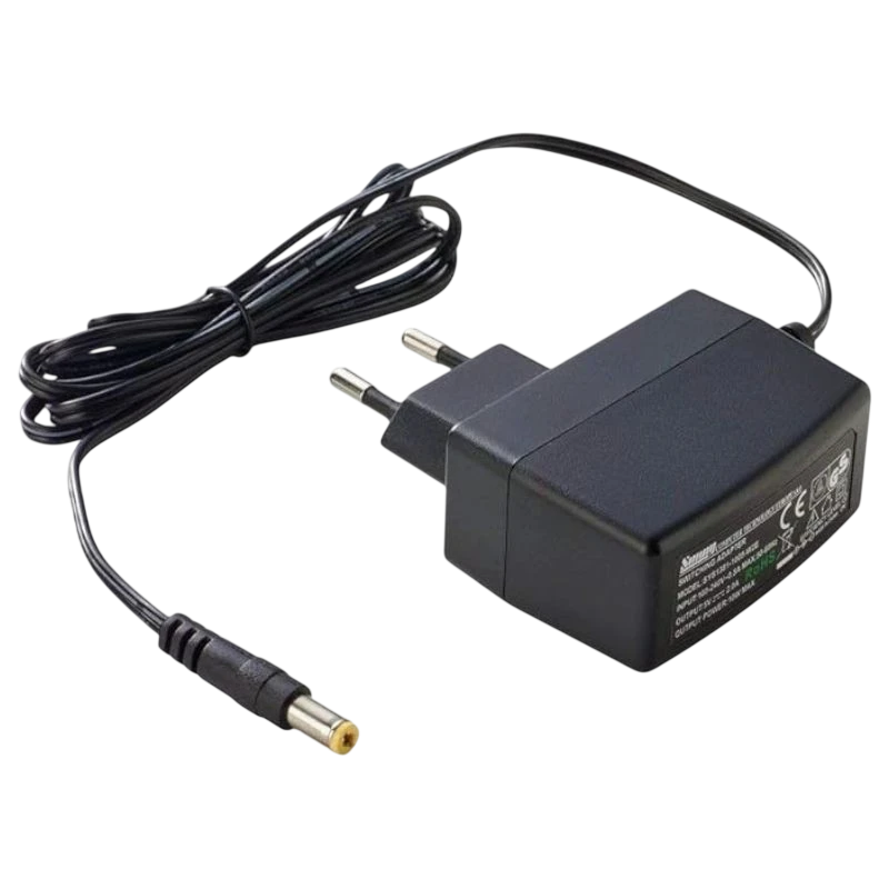 Adaptador de Corriente PremiumCord 240V / 12V / 1A / DC con enchufe de salida 5,5mm / 2,1mm