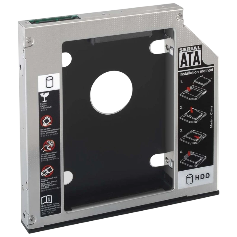 Adaptador Aisens Lector DVD a HDD/SSD STA 2.5 12.75mm