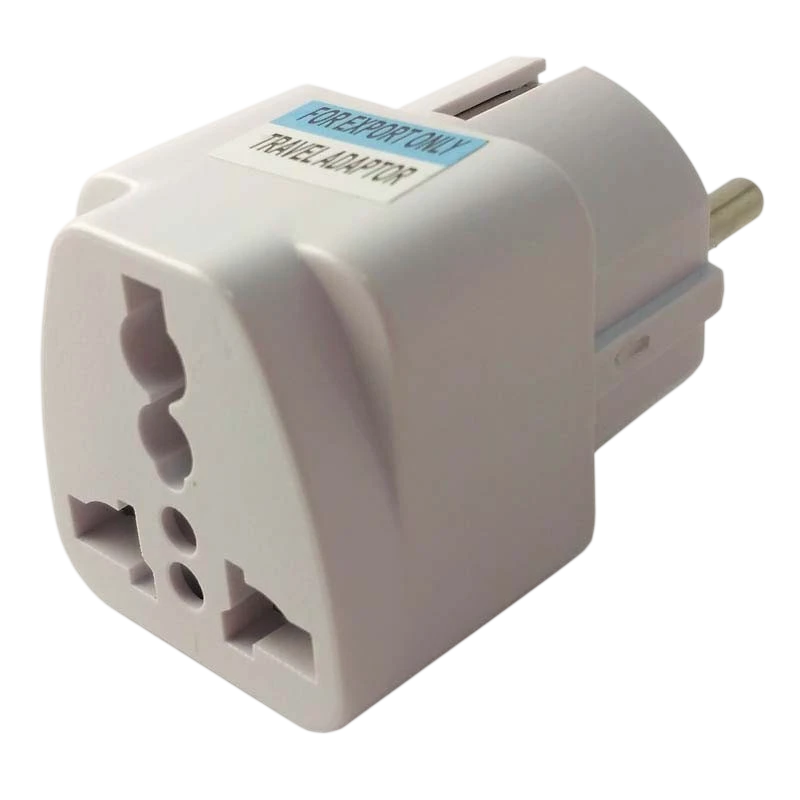 Adaptador de viaje Pines Reino Unido a Europeo