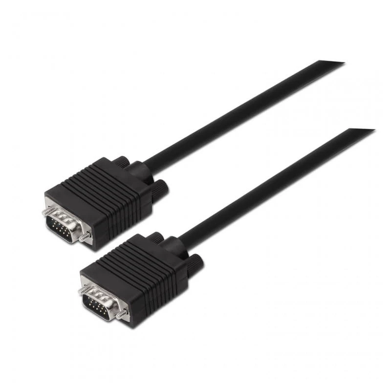 AISENS A113-0068 VGA VGA (D-Sub) Negro Cable
