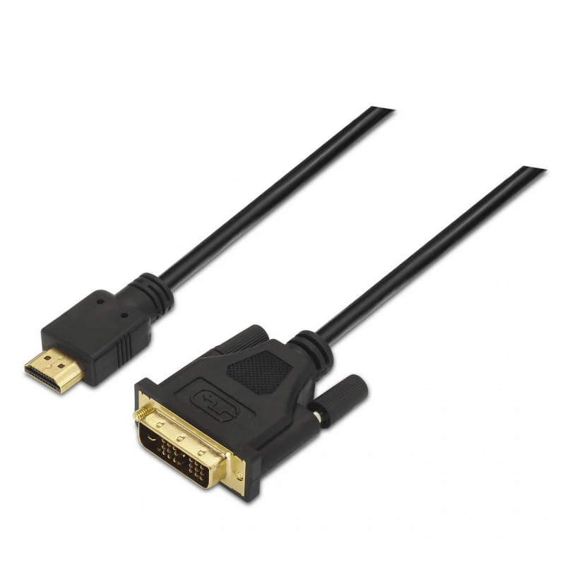 AISENS A117-0090 /HDMI DVI 18+1 Negro Adaptador