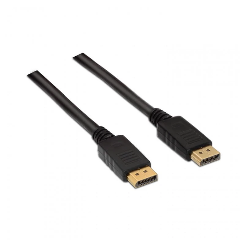 AISENS A124-0129 DisplayPort /2 metros Negro Cable