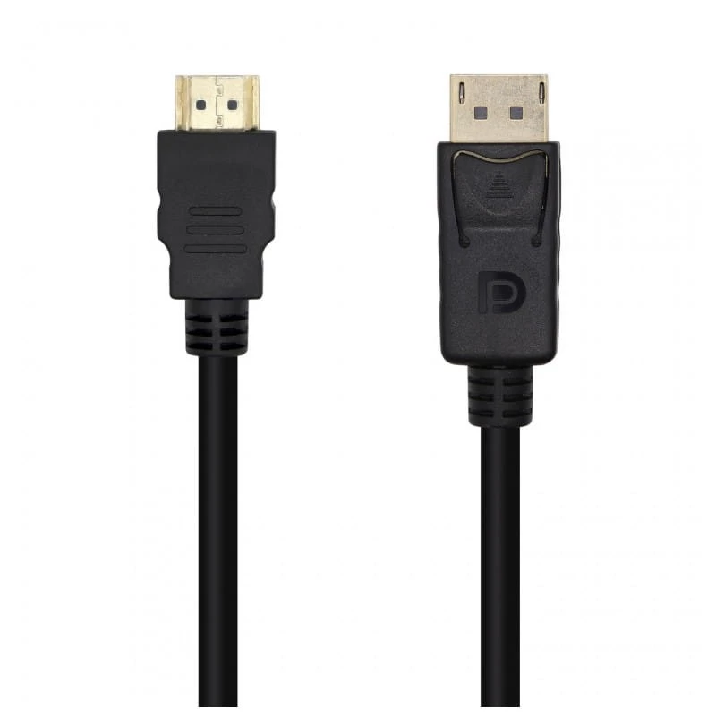 AISENS A125-0460 DisplayPort A HDMI 1 Metro Negro Cable
