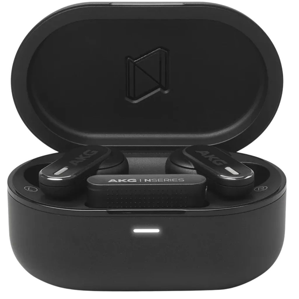 AKG N5 Hybrid Negro Auriculares TWS con Dongle USB-C 2.4GHz y Sonido Hi-Res
