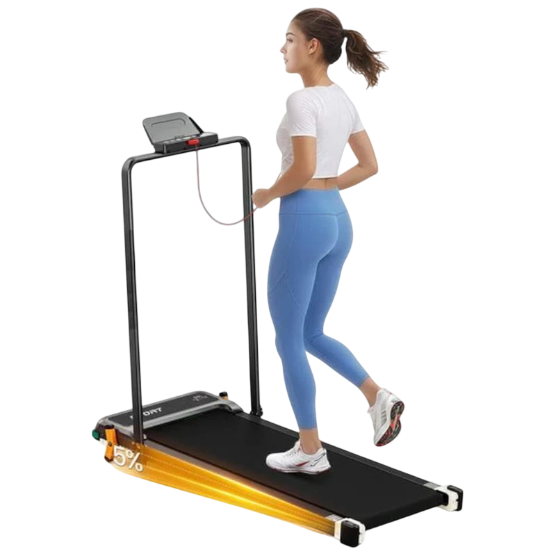 Cinta de Correr Plegable Akluer 520A-B Dual Side con Masajeador Shiatsu 2.5HP con Control Remoto 1-10 km/h
