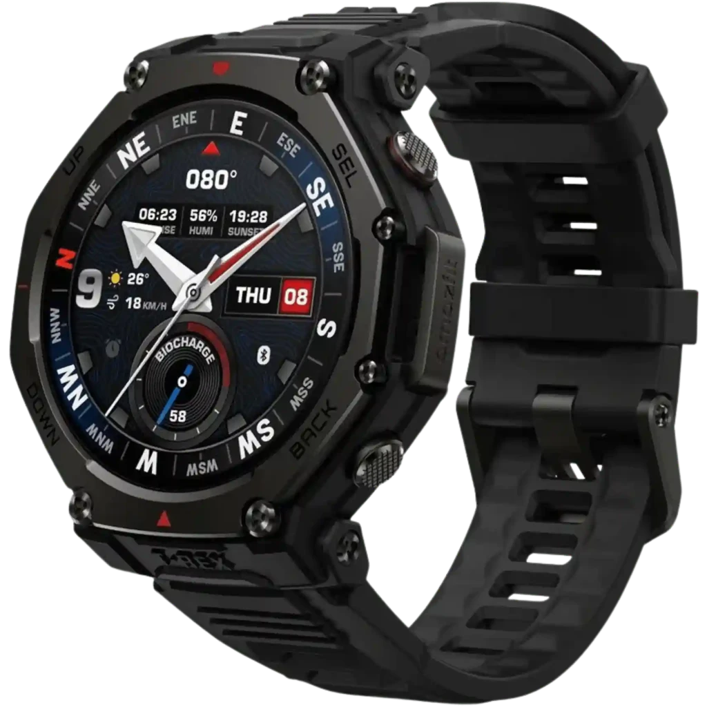 Amazfit T-Rex 3 Pro Reloj Deportivo GPS 19 días Mapas Offline Tactical Black