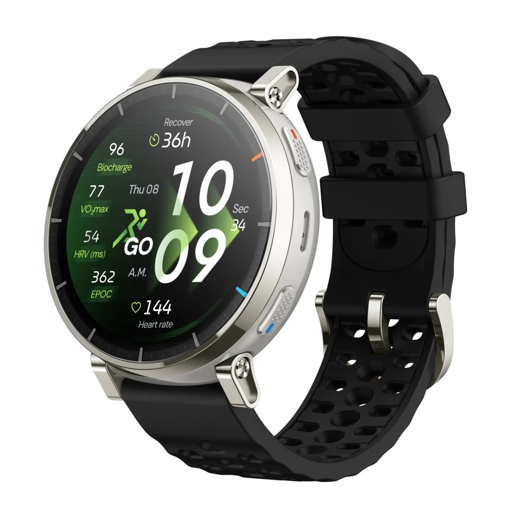 Amazfit Active 3 Premium 1.32' AMOLED Táctil GPS Apex Silver Smartwatch