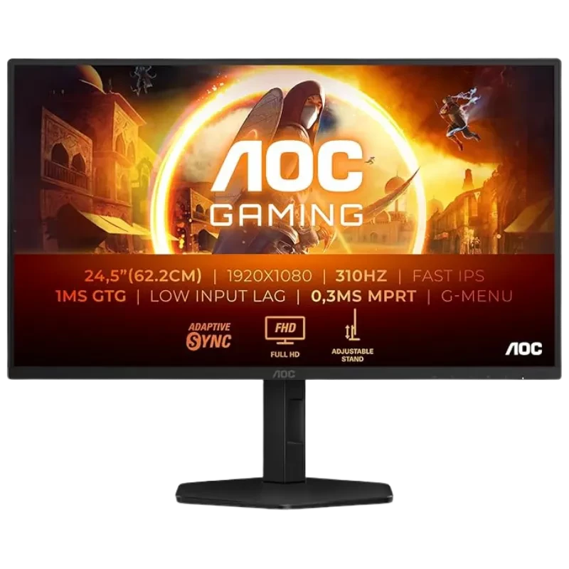 AOC 25G4SXU 25' Full HD LED 310 Hz 1 ms Monitor de PC