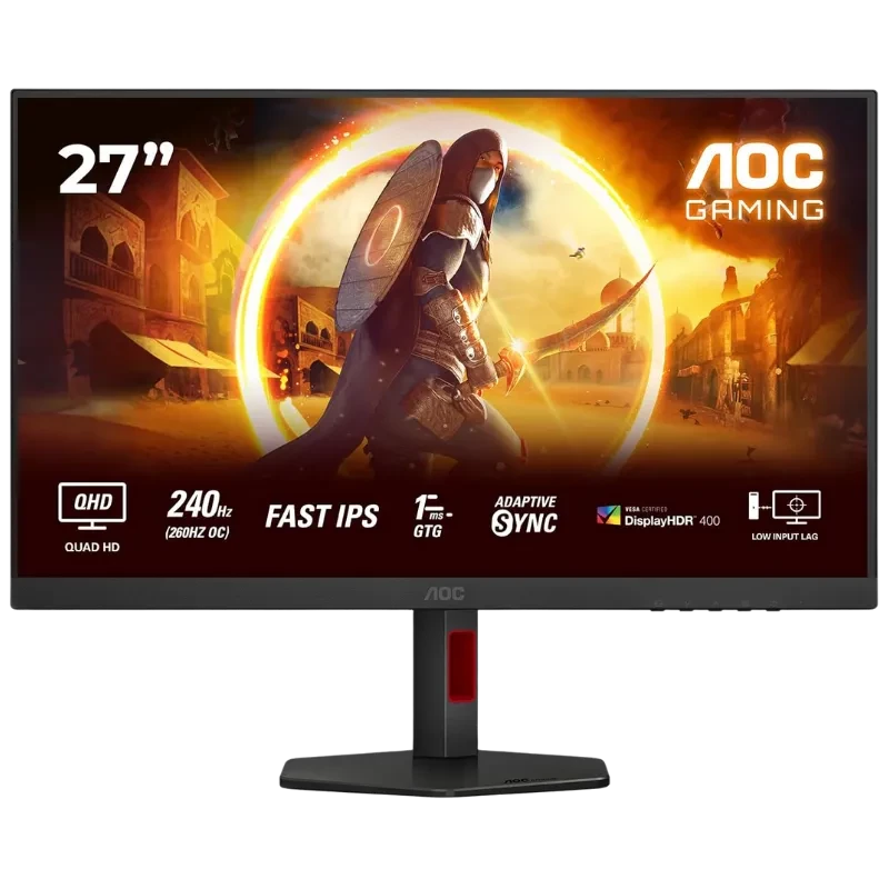 AOC Q27G4ZR 27' HD LED IPS 260 Hz FreeSync Monitor PC