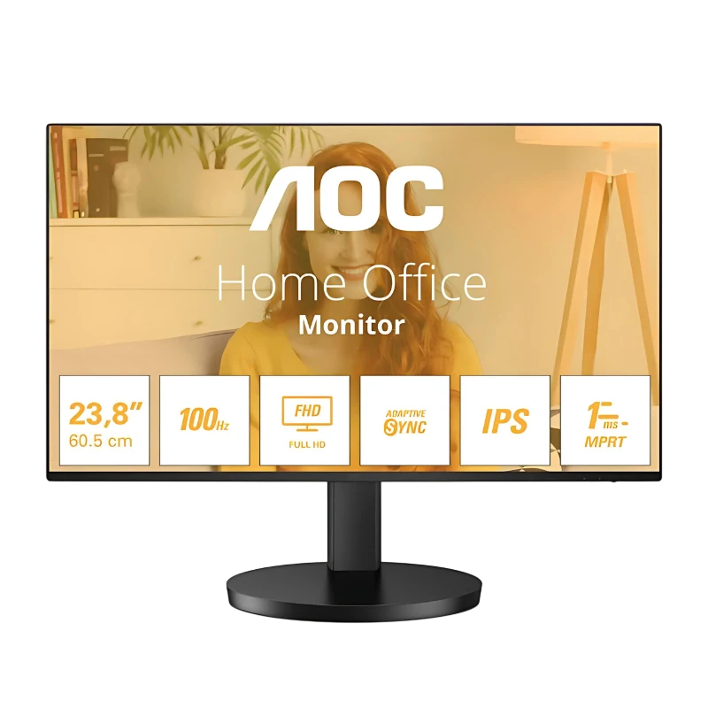 AOC 24B3HA2 23.8 Full HD IPS 100Hz Adaptive Sync Negro