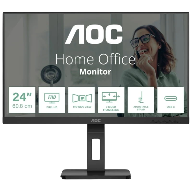 AOC 24P3CV 23.8 FullHD IPS Negro