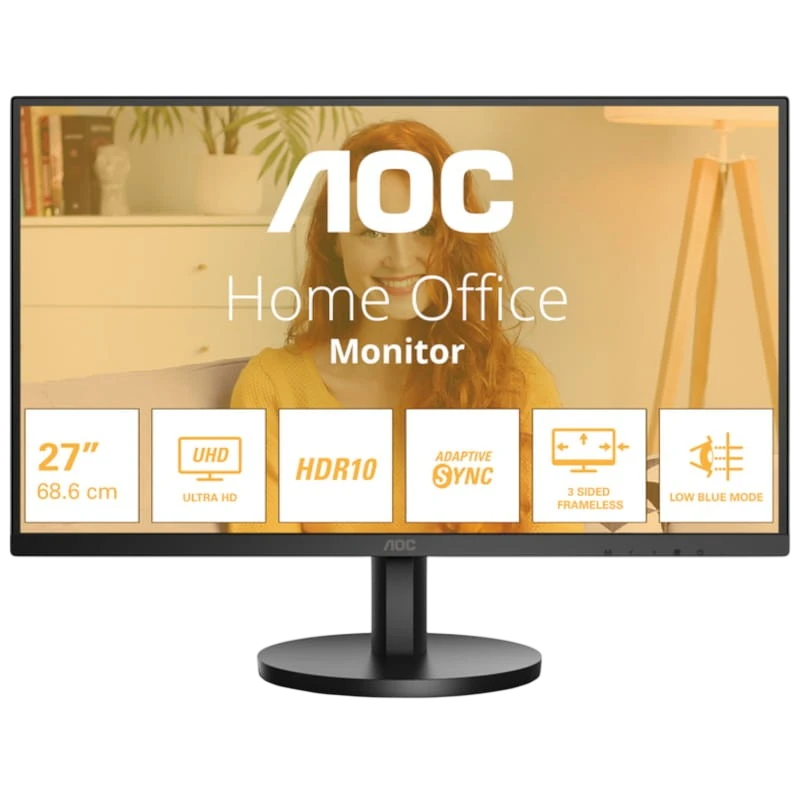 AOC B3 U27B3M 27' 4K Ultra HD VA Negro