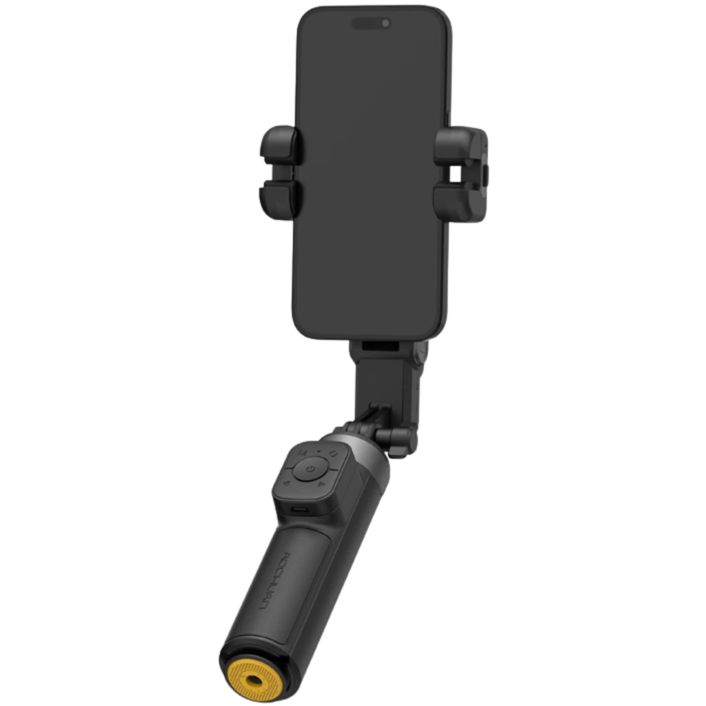 AOCHUAN M3 Pro Mini Gimbal 3 Ejes Estabilizador Smartphone Plegable Negro