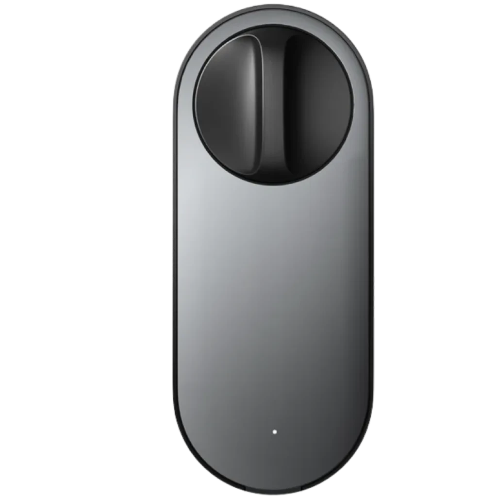 AQARA Smart Lock U200 Lite Negro Cerradura inteligente con autocierre y opciones de uso nocturno