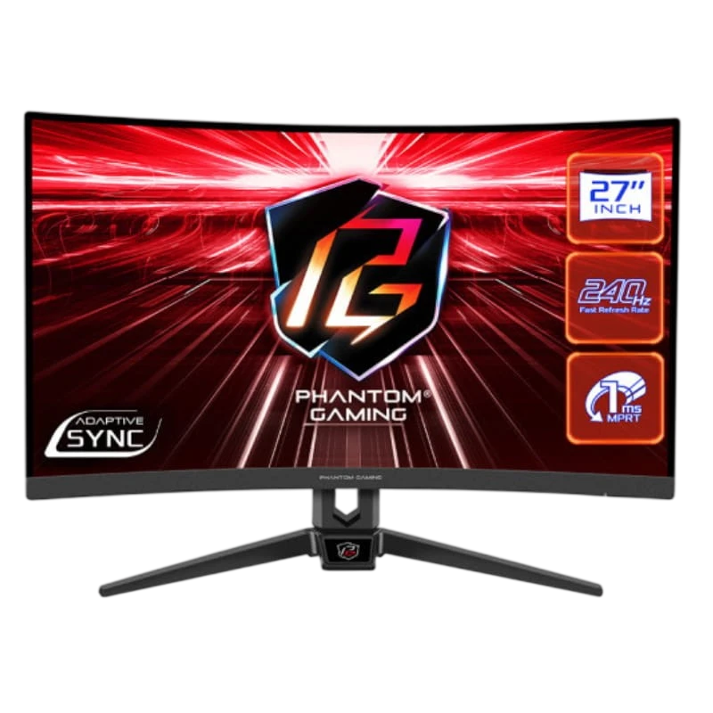 Asrock PG27F15RS1A 27 FullHD VA Curvo 240 Hz Freesync Negro Monitor Gaming