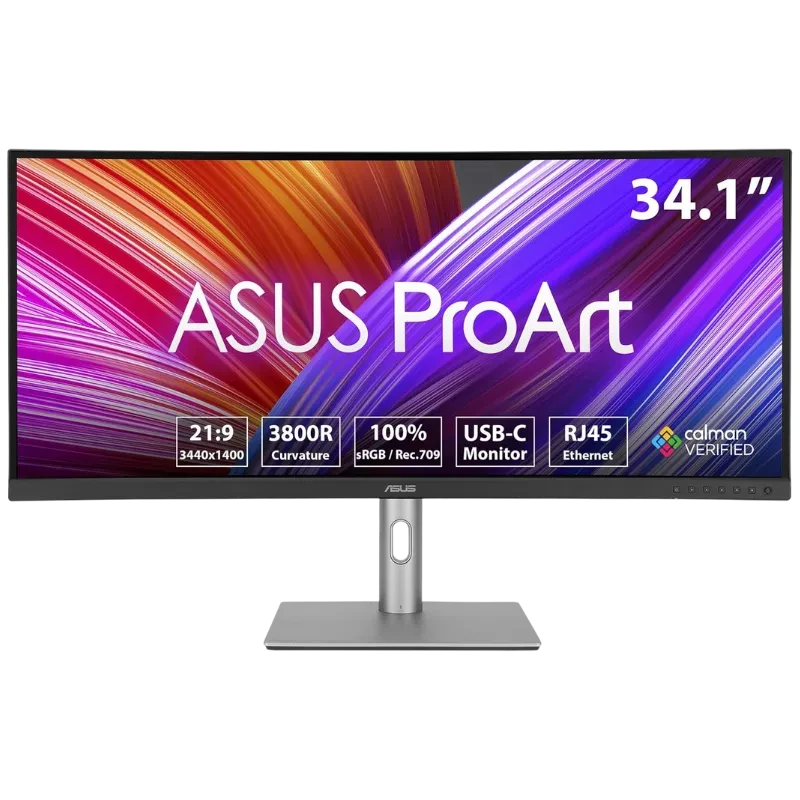 ASUS ProArt PA34VCNV 34,1' UltraWide QHD LED IPS Curvo Monitor de PC