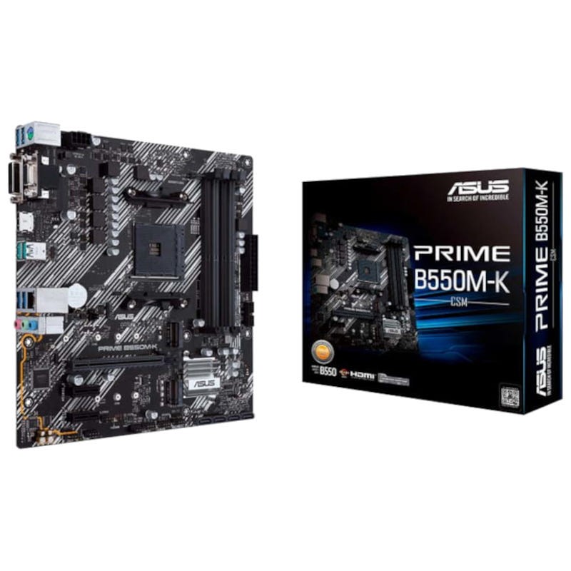 ASUS PRIME B550M-K AMD micro ATX Placa Base