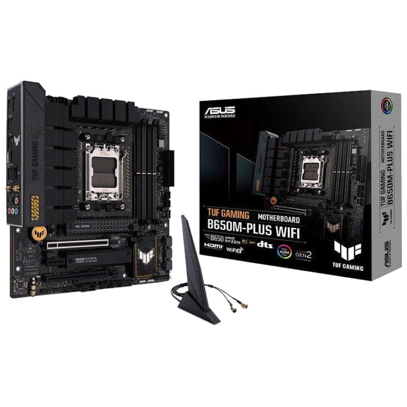 ASUS TUF GAMING B650M-PLUS WIFI AMD B650 Zócalo AM5 micro ATX