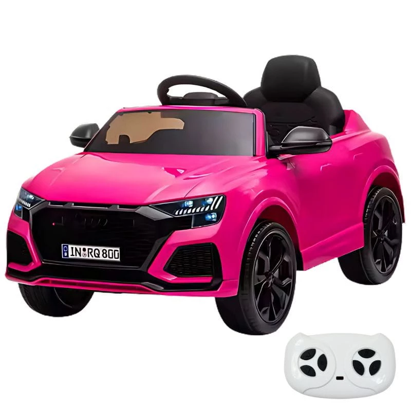 Audi RS Q8 12V Rosa Coche eléctrico para niños
