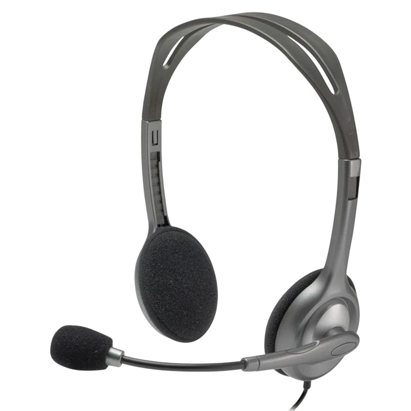 Auricular de Diadema Logitech H111 Negro