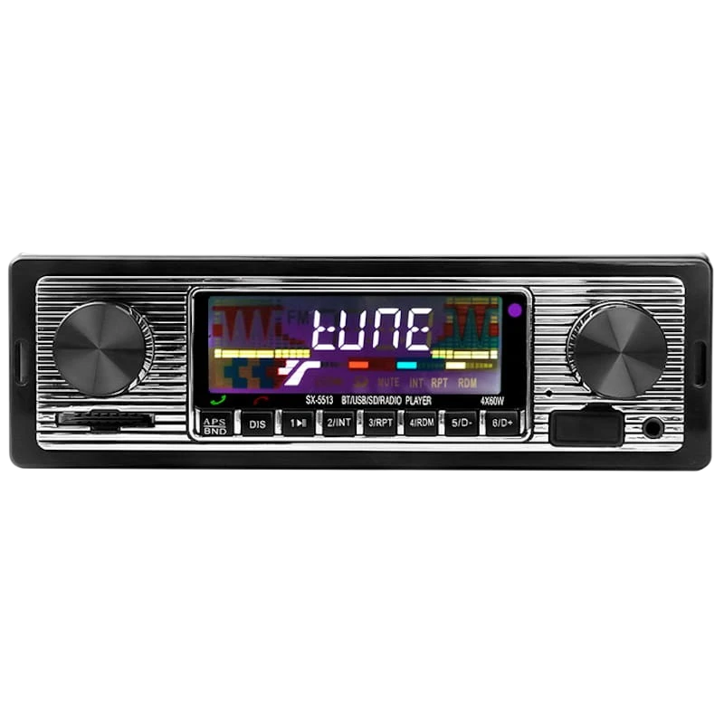 Autoradio Estilo Clásico SX-5513 Bluetooth USB MP3 AUX