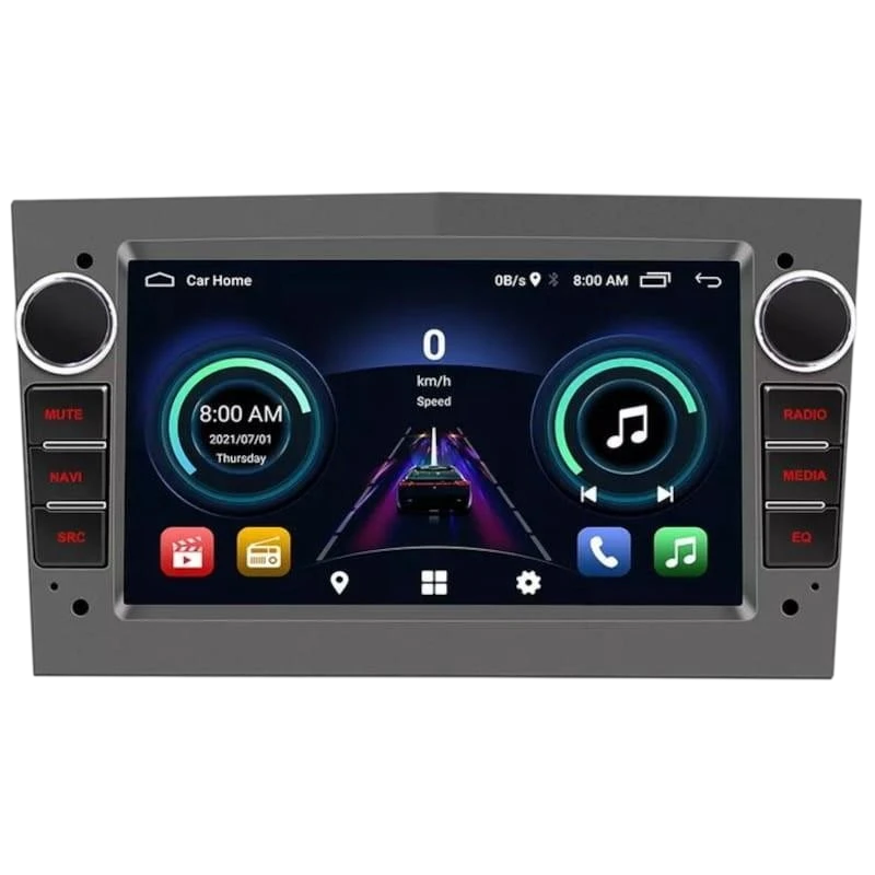 Autoradio 2 DIN S-OB7A 2GB/32GB Opel Carplay Android Auto Negro