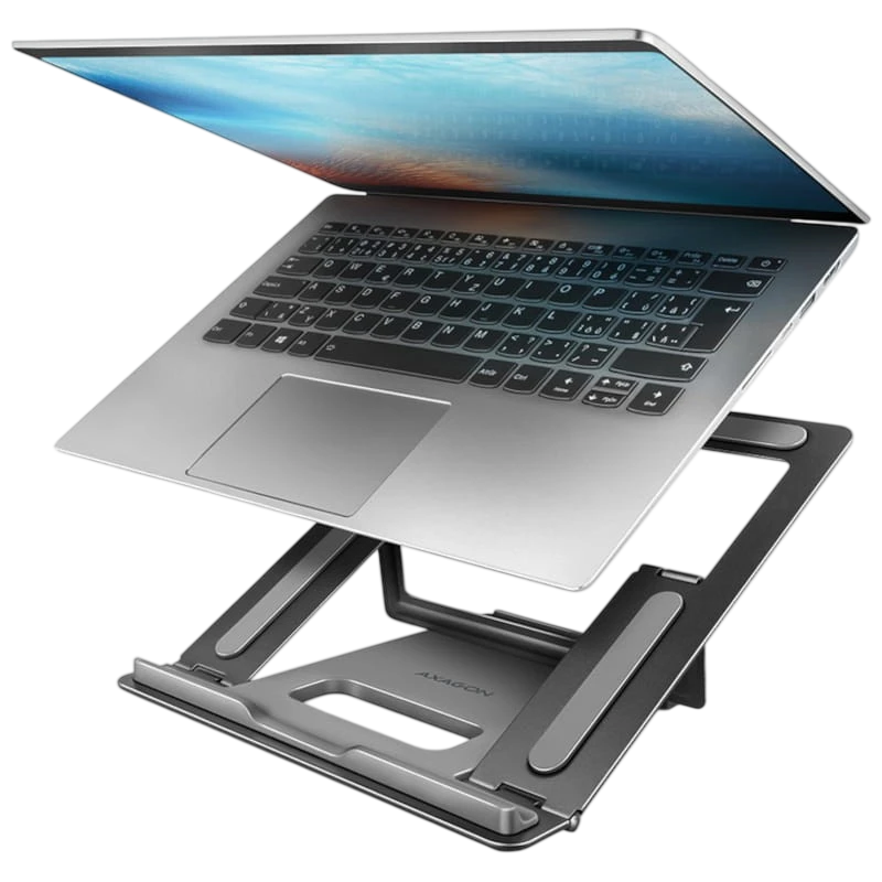 Axagon STND-L Gris Soporte para ordenador portátil