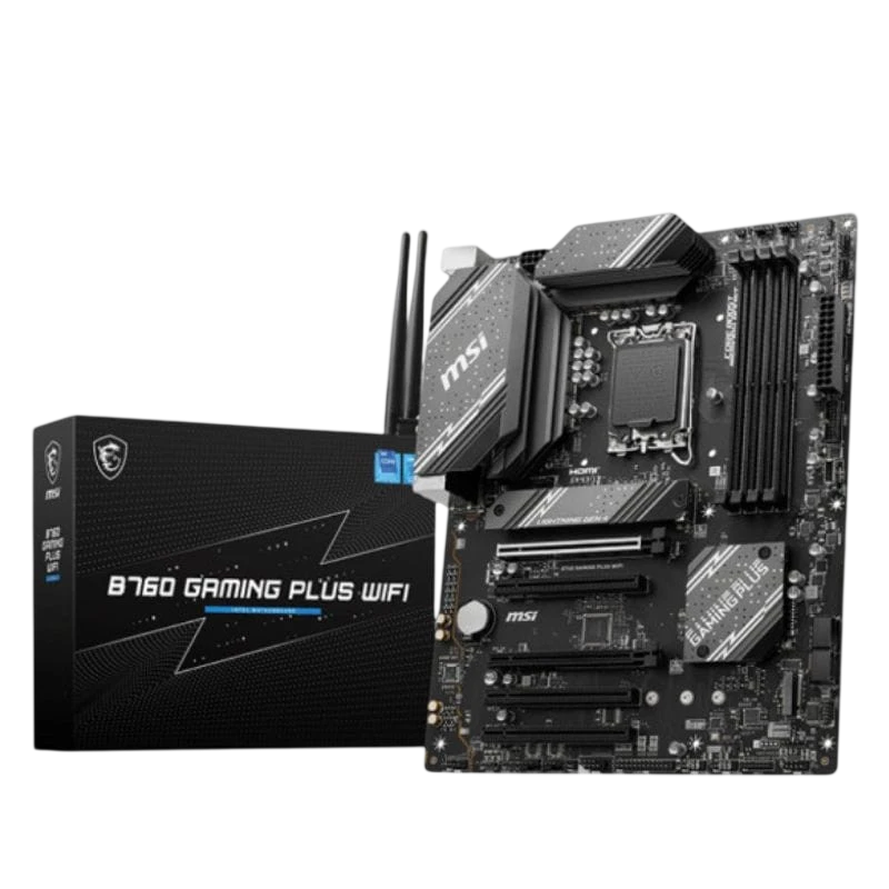 MSI B760 GAMING PLUS WIFI Intel LGA 1700 192GB ATX Negro