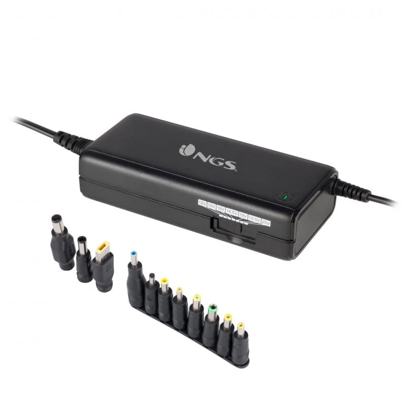 NGS BAN 90W LED Negro Cargador para portátil
