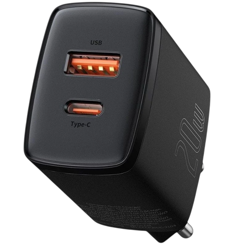 Baseus Compact Quick Charger 20W Cargador de pared