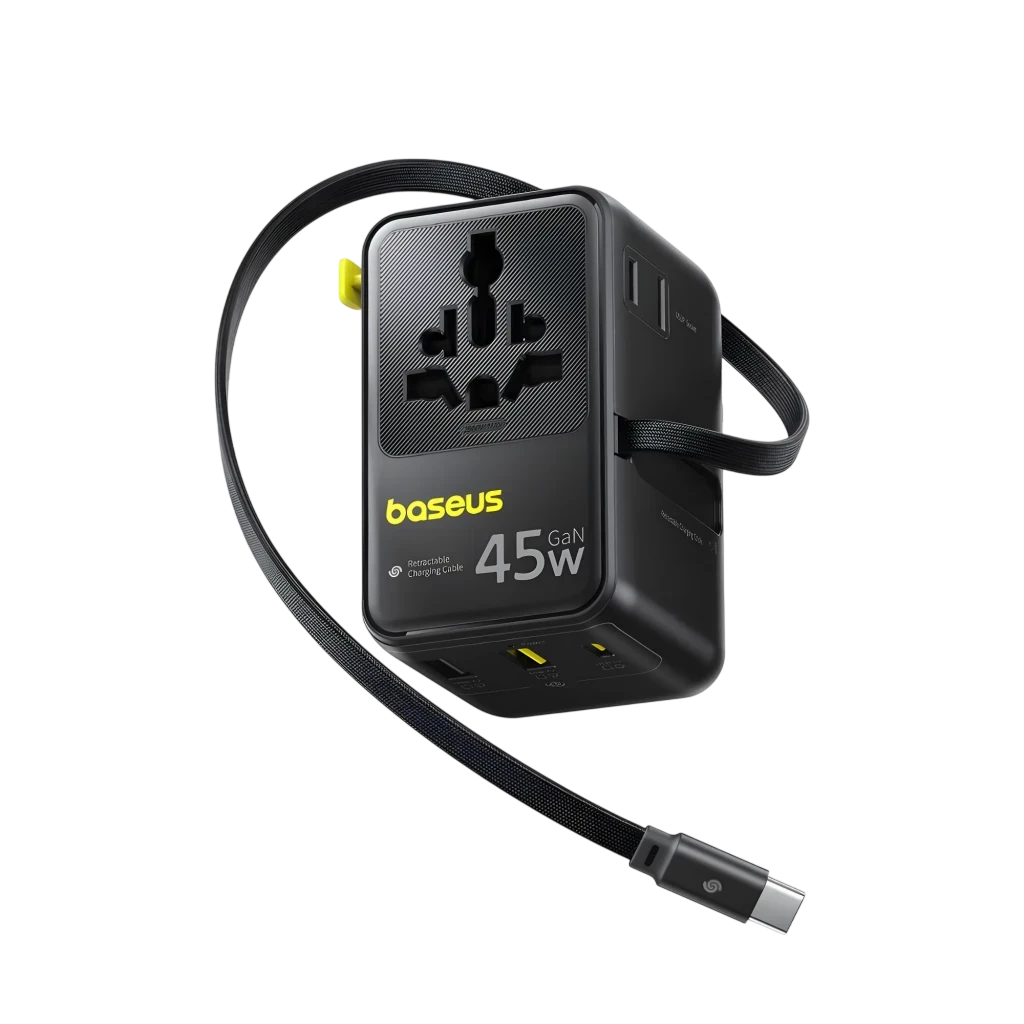 Baseus PicoGo AG11- Cargador universal de viaje rápido con GaN de 45 W