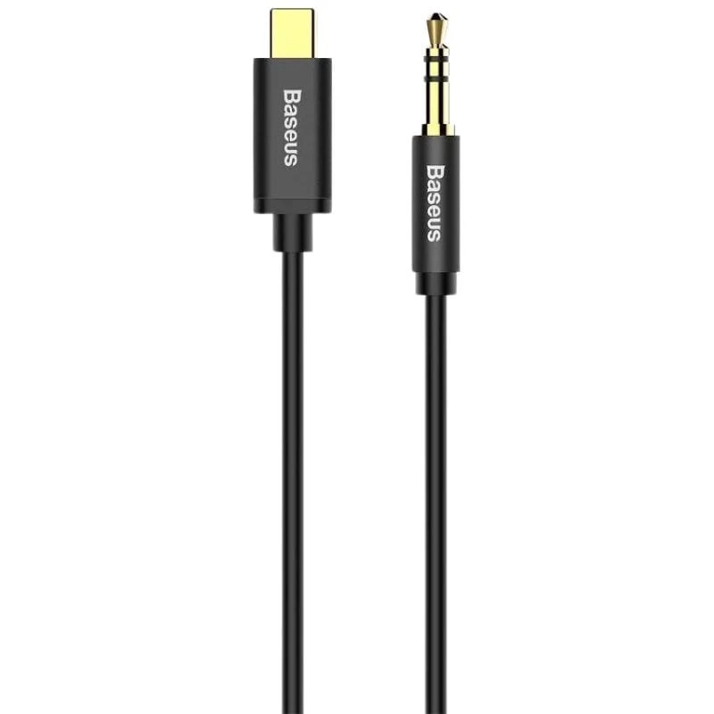 Baseus Yiven Cable de audio USB Tipo C a Mini Jack 3,5mm 1,2m