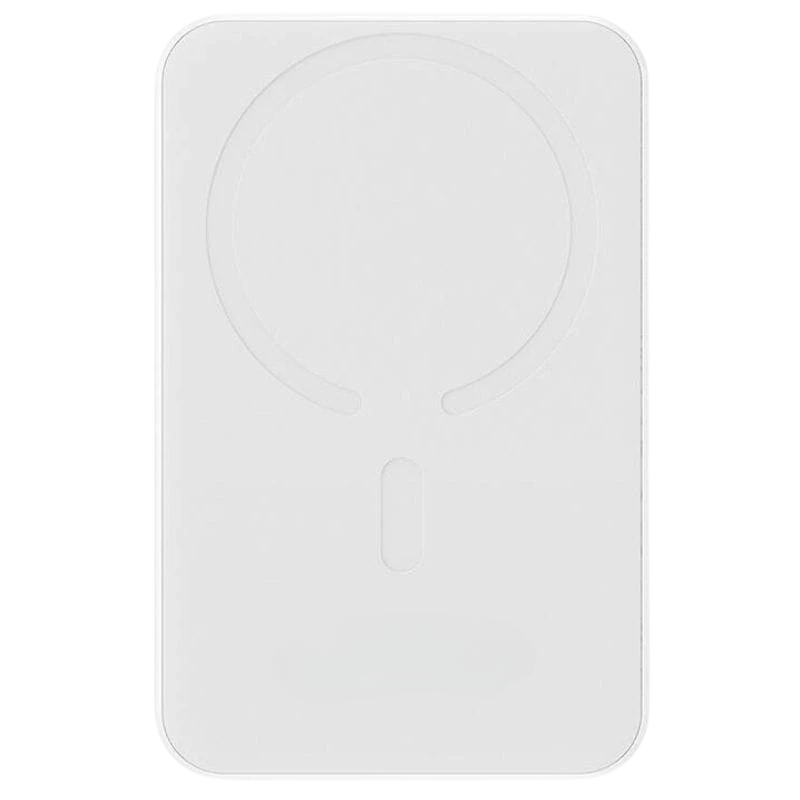 Power Bank Mini 5000mAh Baseus compatible con MagSafe Blanco Carga rápida 20W y Cable tipo C inlcuido