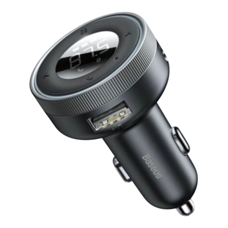 Baseus CCLH-01 Transmisor FM Bluetooth para coche + Cargador