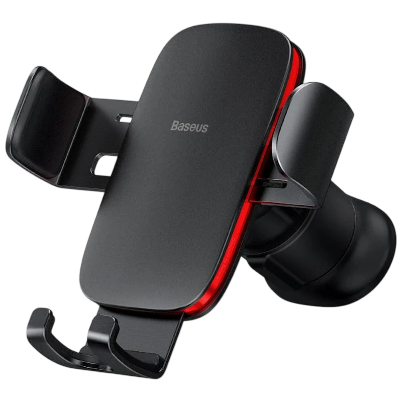 Baseus Soporte para Coche Rejilla Metal Age Gravity Air 2 Negro y Rojo
