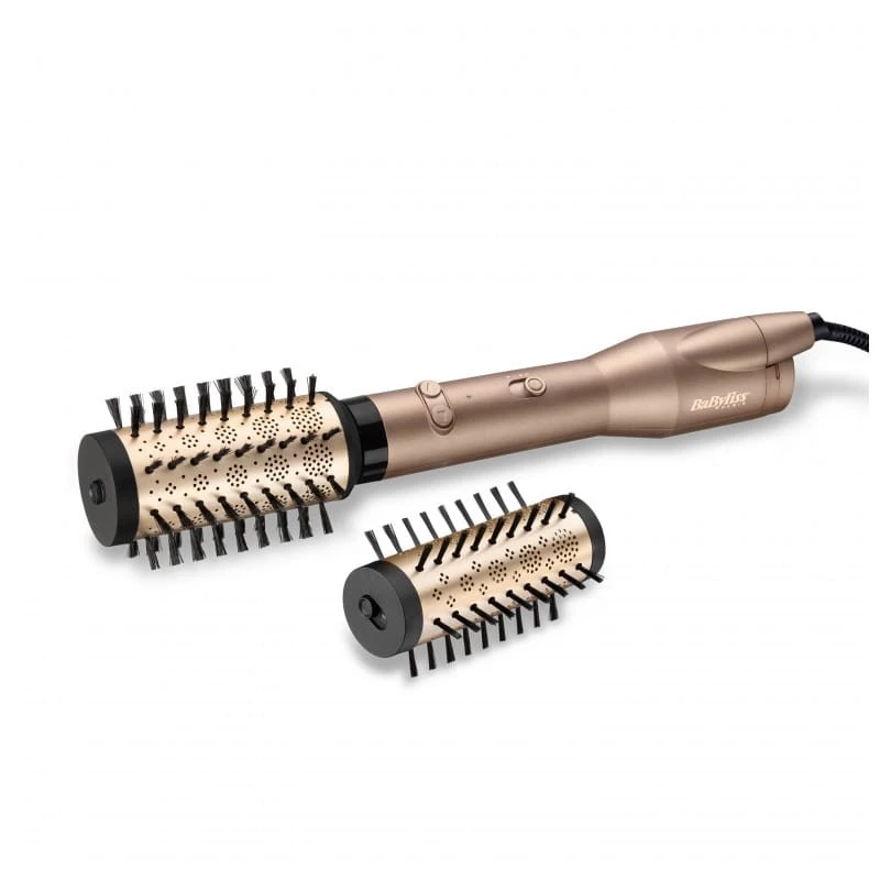 BaByliss Big Hair Dual AS952E 2 cepillos 650 W Airflow 2,5 mts Oro