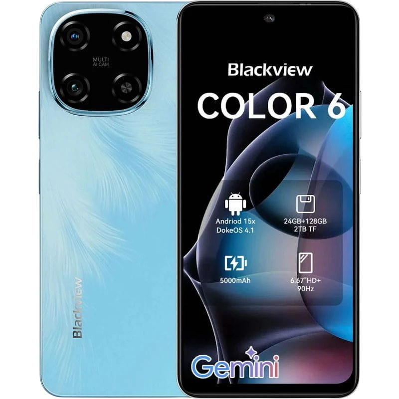 Blackview Color 6 8GB/128GB Azul