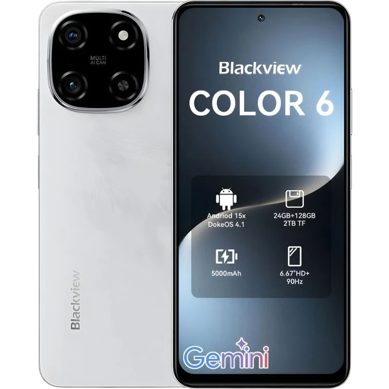 Blackview Color 6 8GB/128GB Blanco